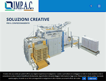 Tablet Screenshot of impac.it